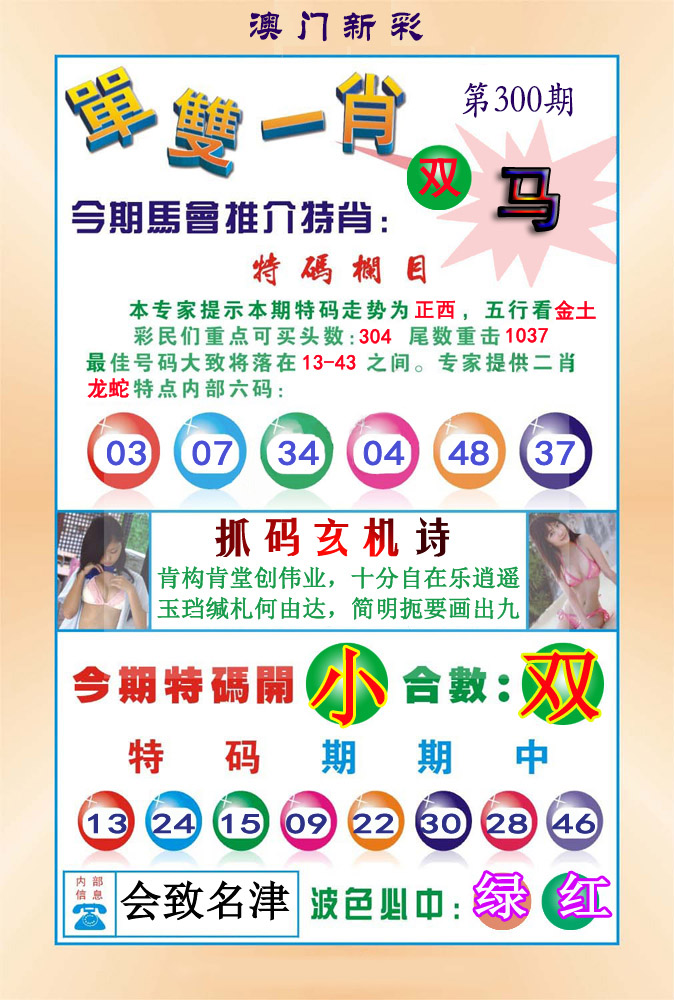 马会特报A