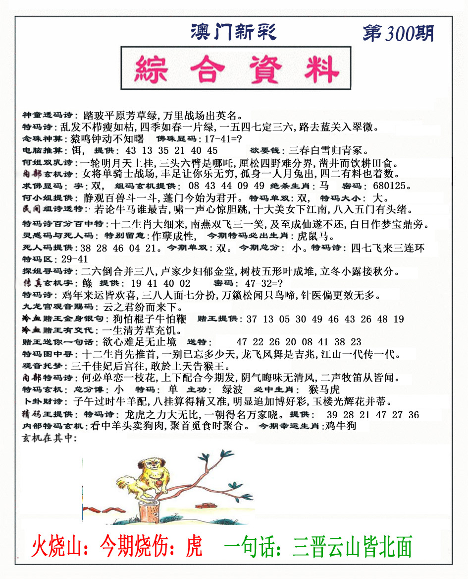 综合资料